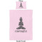 Lotus Pose Duvet Cover Set - Twin - Approval