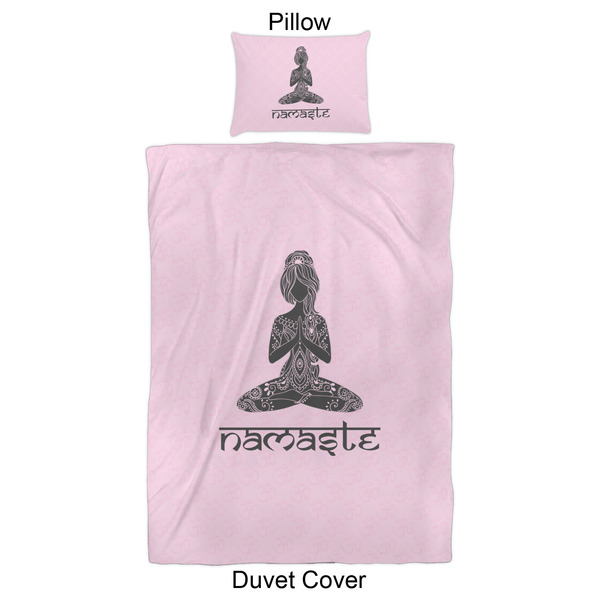 Lotus Pose Duvet Cover Set - Twin XL - Approval