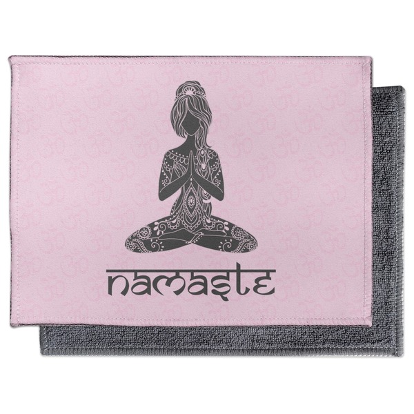 Lotus Pose Electronic Screen Wipe - Flat