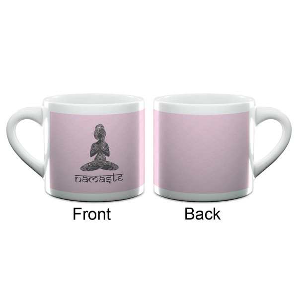 Lotus Pose Espresso Cup - 6oz (Double Shot) (APPROVAL)