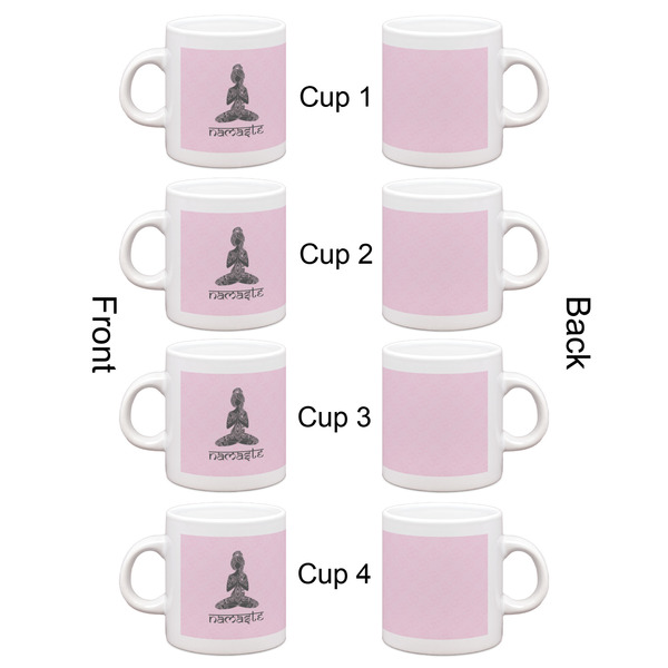 Lotus Pose Espresso Cup Set of 4 - Apvl