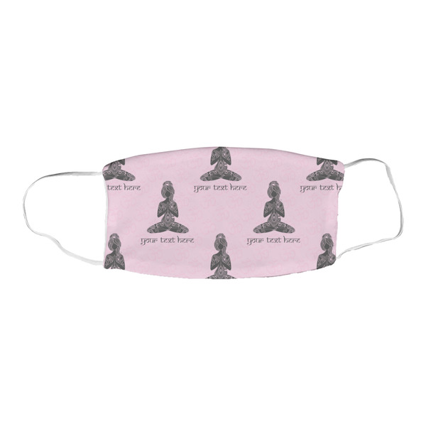 Lotus Pose Fabric Face Mask