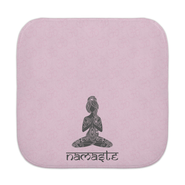 Custom Lotus Pose Face Towel (Personalized)