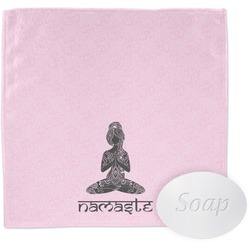 Lotus Pose Washcloth (Personalized)