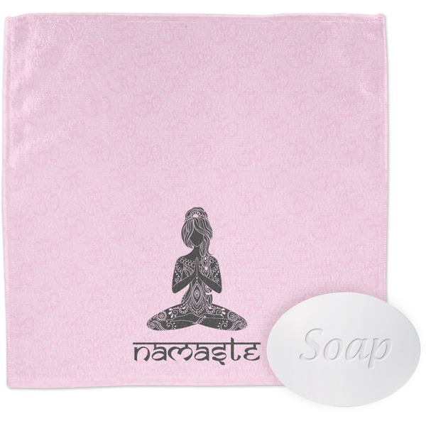 Custom Lotus Pose Washcloth (Personalized)