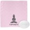 Lotus Pose Wash Cloth with soap