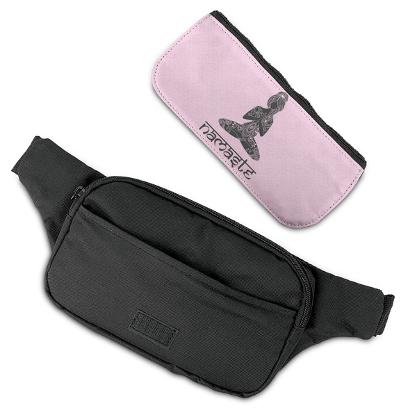 Lotus Pose Fanny Packs - FLAT (flap off)