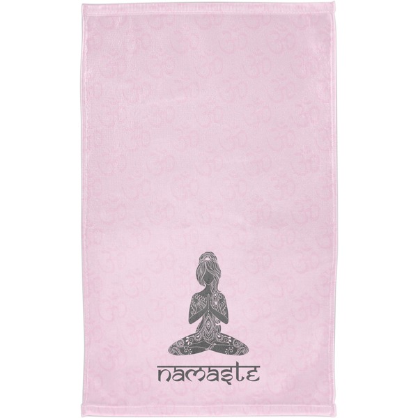 Lotus Pose Finger Tip Towel - Full View