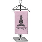 Lotus Pose Finger Tip Towel - Full Print (Personalized)