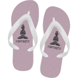 Lotus Pose Flip Flops (Personalized)