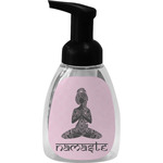 Lotus Pose Foam Soap Bottle - Black