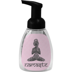Lotus Pose Foam Soap Bottle - Black