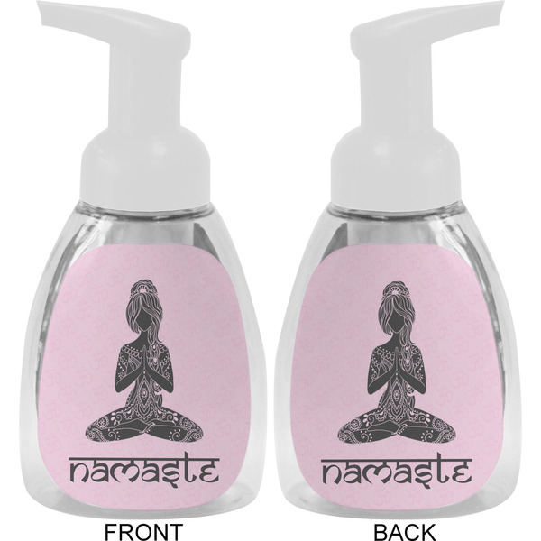 Lotus Pose Foam Soap Bottle Approval - White