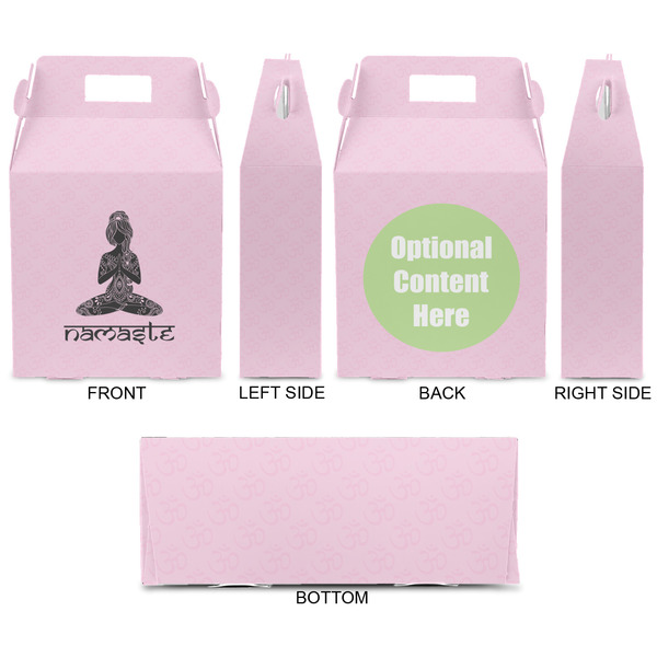 Lotus Pose Gable Favor Box - Approval