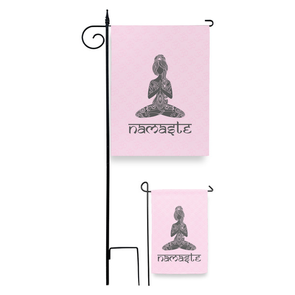 Lotus Pose Garden Flag - PARENT/MAIN