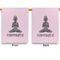 Lotus Pose Garden Flags - Large - Double Sided - APPROVAL