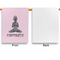 Lotus Pose Garden Flags - Large - Single Sided - APPROVAL