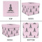 Lotus Pose Gift Boxes with Lid - Canvas Wrapped - Large - Approval