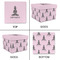 Lotus Pose Gift Boxes with Lid - Canvas Wrapped - X-Large - Approval