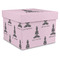 Lotus Pose Gift Boxes with Lid - Canvas Wrapped - XX-Large - Front/Main