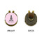 Lotus Pose Golf Ball Hat Clip Marker - Apvl - GOLD