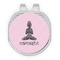 Lotus Pose Golf Ball Marker - Hat Clip - Silver