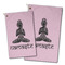 Lotus Pose Golf Towel - PARENT (small and large)