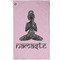 Lotus Pose Golf Towel (Personalized) - APPROVAL (Small Full Print)