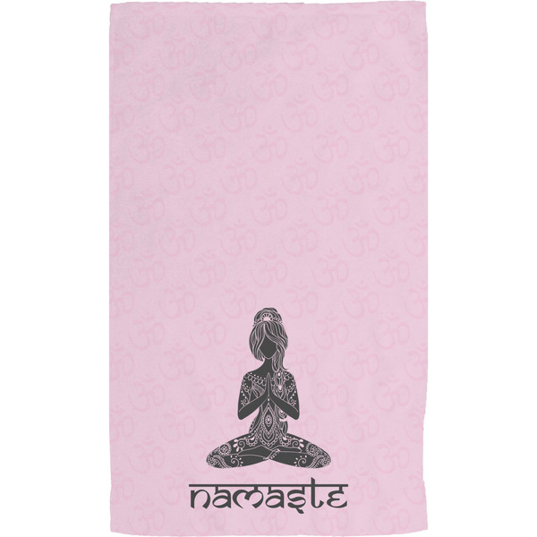 Lotus Pose Hand Towel (Personalized) Full