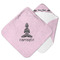 Lotus Pose Hooded Baby Towel- Main