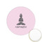 Lotus Pose Printed Cookie Topper - 1.25"