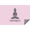 Lotus Pose Indoor / Outdoor Rug - 2'x3' (Personalized)