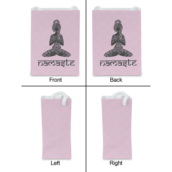 Lotus Pose Jewelry Gift Bag - Matte - Approval