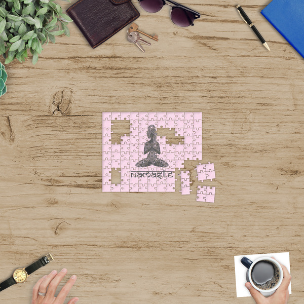 Lotus Pose Jigsaw Puzzle 110 Piece - In Context