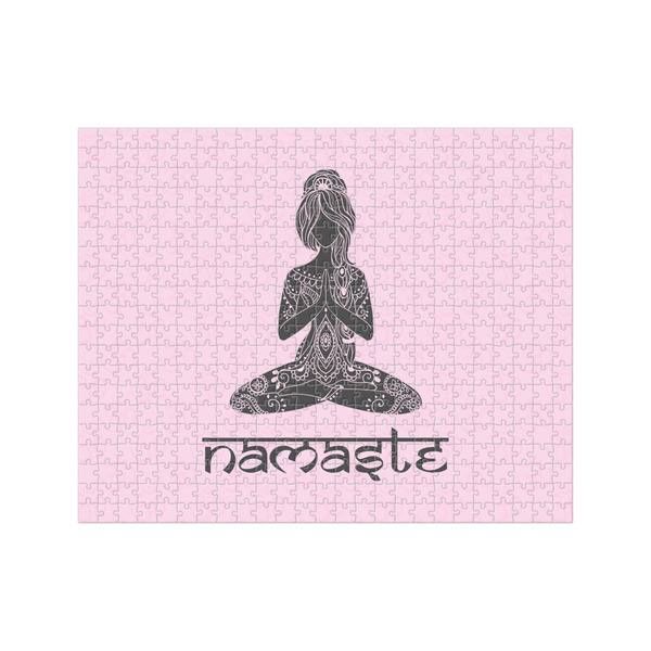 Custom Lotus Pose 500 pc Jigsaw Puzzle