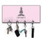 Lotus Pose Key Hanger w/ 4 Hooks & Keys