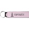 Lotus Pose Neoprene Keychain Fob (Personalized)