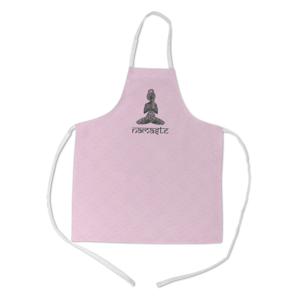 Custom Lotus Pose Kid's Apron - Medium