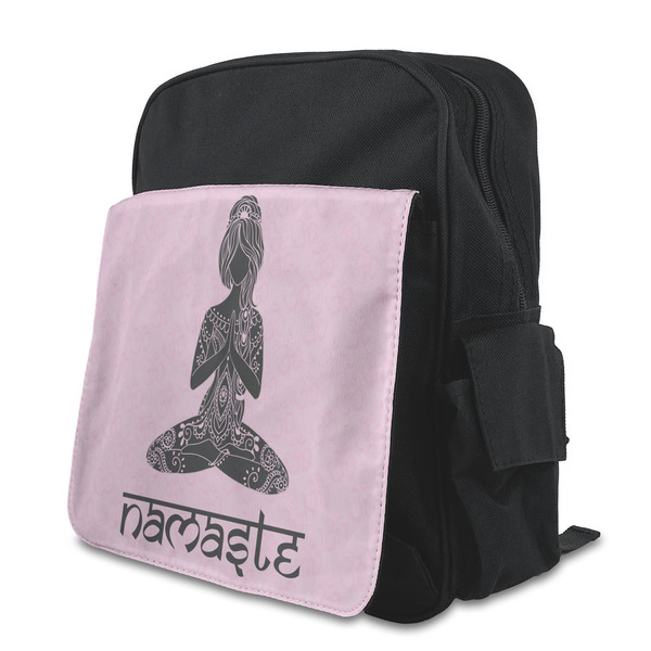 Custom Lotus Pose Preschool Backpack