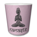 Lotus Pose Plastic Tumbler 6oz (Personalized)