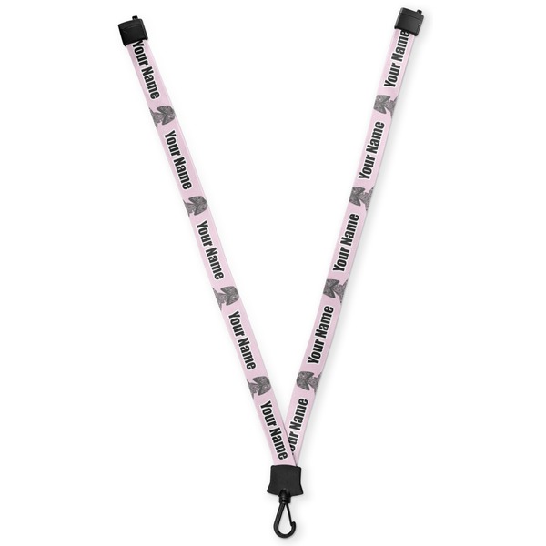Custom Lotus Pose Lanyard (Personalized)