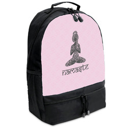 Lotus Pose Backpacks - Black