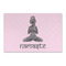 Lotus Pose Large Rectangle Car Magnets- Front/Main/Approval