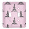 Lotus Pose Light Switch Cover (2 Toggle Plate)