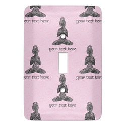 Lotus Pose Light Switch Cover