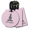 Lotus Pose Luggage Tags - 3 Shapes Availabel