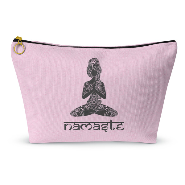 Custom Lotus Pose Makeup Bag