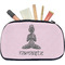 Lotus Pose Makeup / Cosmetic Bag - Medium (Personalized)