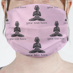 Lotus Pose Face Mask Cover (Personalized)