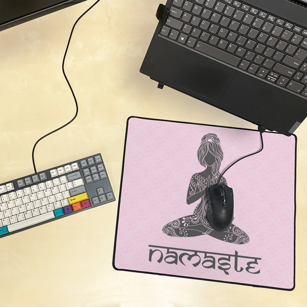 Lotus Pose Medium Gaming Mats - LIFESTYLE